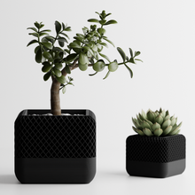 Carregar imagem no visualizador da galeria, Vaso Moderno Quadrados Estilo HomePod - Decoração