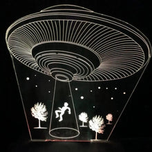 Carregar imagem no visualizador da galeria, Luminária Disco Voador Abdução - Planeta