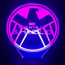 Carregar imagem no visualizador da galeria, Luminária Agents Of Shield - Marvel
