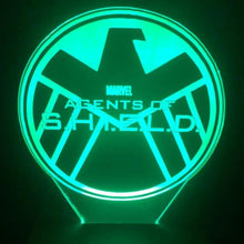 Carregar imagem no visualizador da galeria, Luminária Agents Of Shield - Marvel
