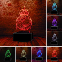 Carregar imagem no visualizador da galeria, Luminária BB-8 - Star Wars