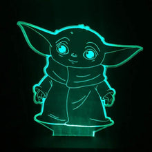 Carregar imagem no visualizador da galeria, Luminária Baby Yoda - Star Wars
