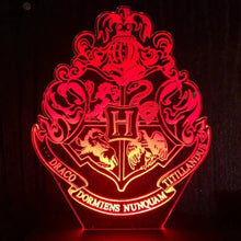 Carregar imagem no visualizador da galeria, Luminária Hogwarts - Harry Potter