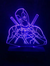 Carregar imagem no visualizador da galeria, Luminária Deadpool - Marvel