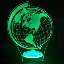 Carregar imagem no visualizador da galeria, Luminária Globo Terrestre - Planeta
