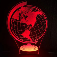 Carregar imagem no visualizador da galeria, Luminária Globo Terrestre - Planeta