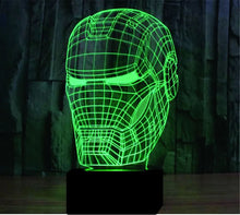 Carregar imagem no visualizador da galeria, Luminária Capacete Homem De Ferro Vingadores - Marvel