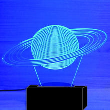 Carregar imagem no visualizador da galeria, Luminária Planeta Saturno