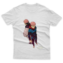 Carregar imagem no visualizador da galeria, Camiseta Itadori e Sukuna Jujutsu Kaisen