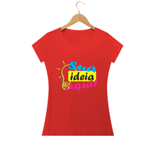 Carregar imagem no visualizador da galeria, Camiseta Personalizada com sua Estampa (Baby Look)