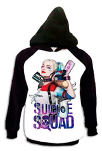 Carregar imagem no visualizador da galeria, Blusa Moletom Arlequina Esquadrão Suicida DC Comics - FRETE GRÁTIS