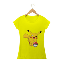 Carregar imagem no visualizador da galeria, Camiseta Pikachu Pokémon (long) - WGs Geek
