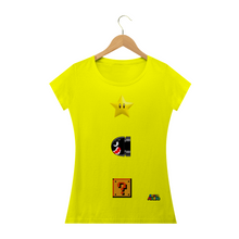Carregar imagem no visualizador da galeria, Camiseta Simbolos Super Mario (long) - WGs Geek
