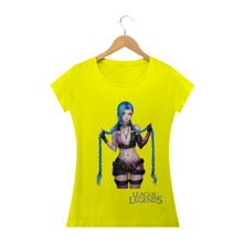 Carregar imagem no visualizador da galeria, Camiseta Jinx League of Legends (long) - WGs Geek