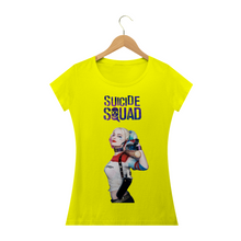 Carregar imagem no visualizador da galeria, Camiseta Arlequina Esquadrão Suicida DC Comics (long) - WGs Geek