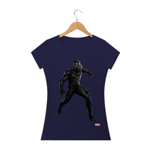 Carregar imagem no visualizador da galeria, Camiseta Pantera Negra Marvel Comics (long) - WGs Geek