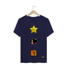 Carregar imagem no visualizador da galeria, Camiseta Simbolos Super Mario - WGs Geek