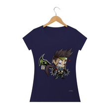 Carregar imagem no visualizador da galeria, Camiseta Draven Chibi League of Legends (long) - WGs Geek