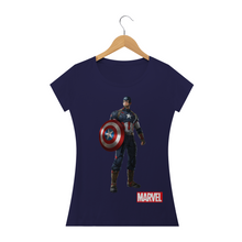Carregar imagem no visualizador da galeria, Camiseta Capitão América Marvel Comics (long) - WGs Geek