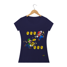 Carregar imagem no visualizador da galeria, Camiseta Super Mario e Luigi (long) - WGs Geek