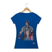 Carregar imagem no visualizador da galeria, Camiseta Capitão América Marvel Comics (long) - WGs Geek
