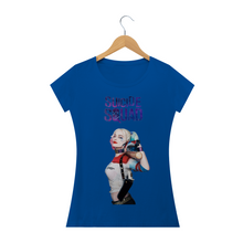 Carregar imagem no visualizador da galeria, Camiseta Arlequina Esquadrão Suicida DC Comics (long) - WGs Geek