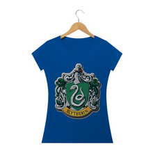 Carregar imagem no visualizador da galeria, Camiseta Slytherin Harry Potter (long) - WGs Geek