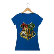 Carregar imagem no visualizador da galeria, Camiseta Casas Harry Potter (long) - WGs Geek