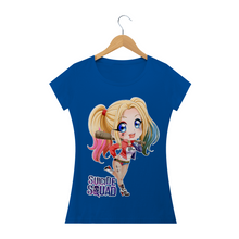 Carregar imagem no visualizador da galeria, Camiseta Arlequina DC Comics (llong) - WGs Geek