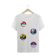 Carregar imagem no visualizador da galeria, Camiseta Pokeballs Pokémon - WGs Geek