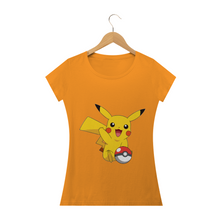 Carregar imagem no visualizador da galeria, Camiseta Pikachu Pokémon (long) - WGs Geek