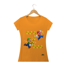 Carregar imagem no visualizador da galeria, Camiseta Super Mario e Luigi (long) - WGs Geek