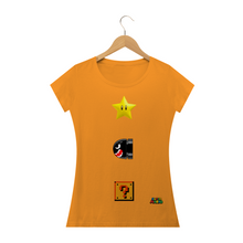 Carregar imagem no visualizador da galeria, Camiseta Simbolos Super Mario (long) - WGs Geek
