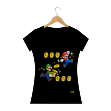 Carregar imagem no visualizador da galeria, Camiseta Super Mario e Luigi (long) - WGs Geek