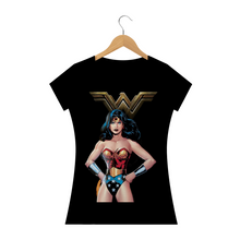 Carregar imagem no visualizador da galeria, Camiseta Mulher Maravilha DC Comics (long) - WGs Geek