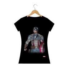 Carregar imagem no visualizador da galeria, Camiseta Capitão América Marvel Comics (long) - WGs Geek