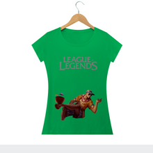 Carregar imagem no visualizador da galeria, Camiseta Lee Sin Curtindo o Verão League of Legends (long) - WGs Geek