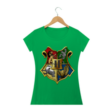 Carregar imagem no visualizador da galeria, Camiseta Casas Harry Potter (long) - WGs Geek