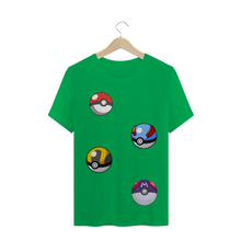 Carregar imagem no visualizador da galeria, Camiseta Pokeballs Pokémon - WGs Geek