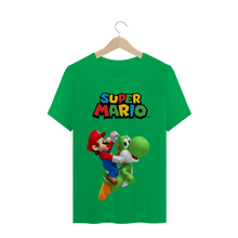 Carregar imagem no visualizador da galeria, Camiseta Super Mario e Yoshi - WGs Geek