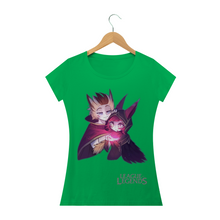 Carregar imagem no visualizador da galeria, Camiseta Xayah e Rakan League of Legends (Long) - WGs Geek
