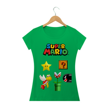 Carregar imagem no visualizador da galeria, Camiseta Super Mario (long) - WGs Geek