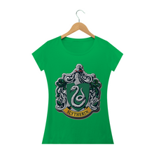 Carregar imagem no visualizador da galeria, Camiseta Slytherin Harry Potter (long) - WGs Geek