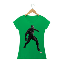 Carregar imagem no visualizador da galeria, Camiseta Pantera Negra Marvel Comics (long) - WGs Geek