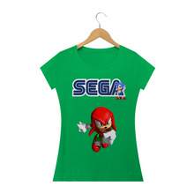 Carregar imagem no visualizador da galeria, Camiseta Knuckles Sonic (long) - WGs Geek