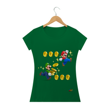 Carregar imagem no visualizador da galeria, Camiseta Super Mario e Luigi (long) - WGs Geek