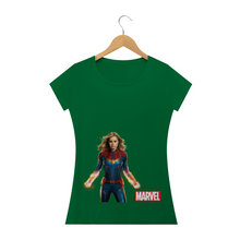 Carregar imagem no visualizador da galeria, Camiseta Capitã Marvel Comics (long) - WGs Geek