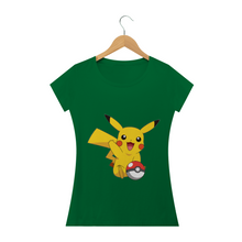 Carregar imagem no visualizador da galeria, Camiseta Pikachu Pokémon (long) - WGs Geek