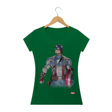 Carregar imagem no visualizador da galeria, Camiseta Capitão América Marvel Comics (long) - WGs Geek