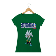 Carregar imagem no visualizador da galeria, Camiseta Silver Sonic (long) - WGs Geek